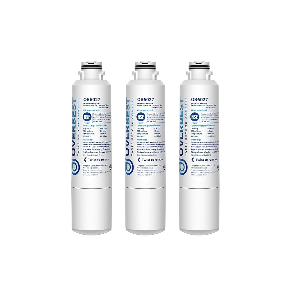 Step-by-Step Instructions to Install and Replace the Overbest DA29-00020B Refrigerator Water Filter Easily